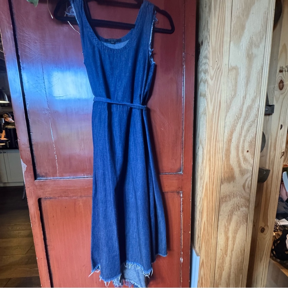 All Saints Blue Sleeveless Sundress
